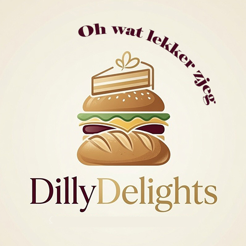 DillyDelights logo o wat lekker zeg